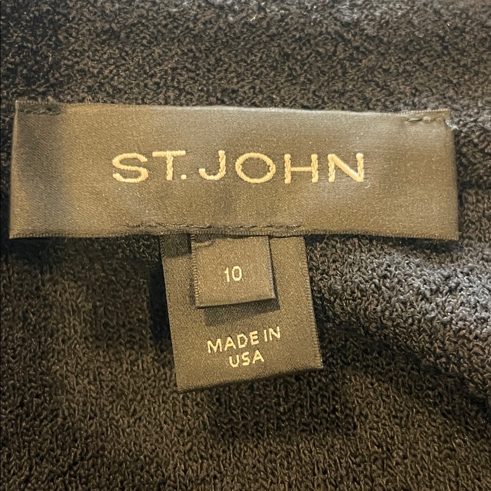 St. John Black Basic Blazer 10 - image 5